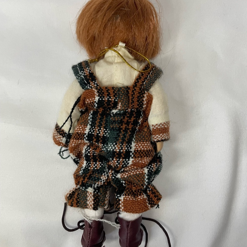 Vintage Barbara Lee Porcelain Dolls Sweet Petite Collection Christmas Ornaments - Picture 9 of 9